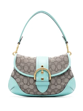 Coach monogram shop shoulder bag
