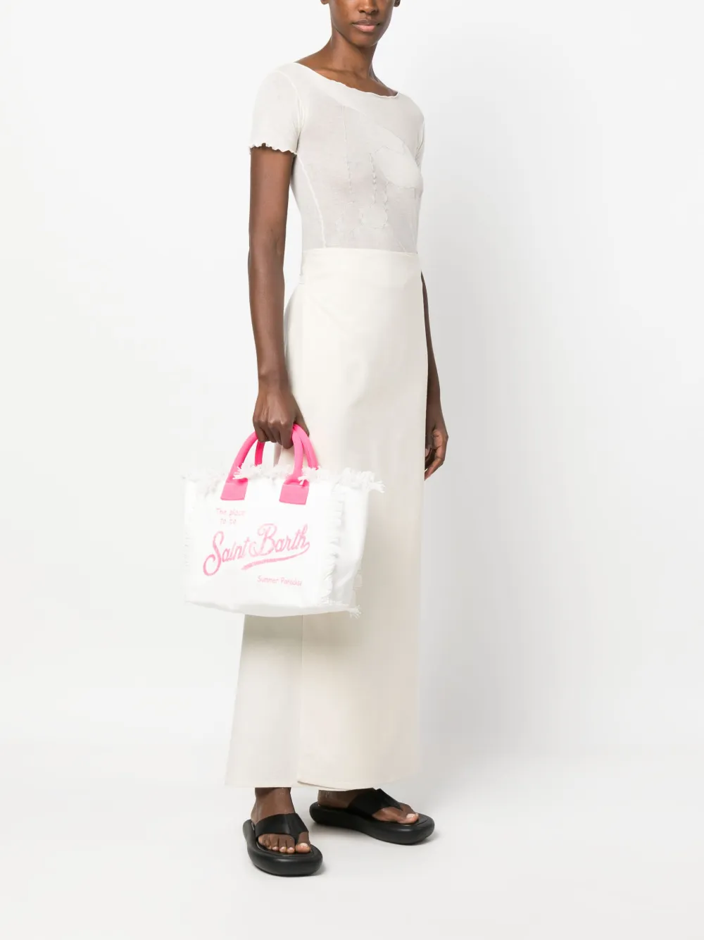 MC2 Saint Barth Colette tote bag - Wit