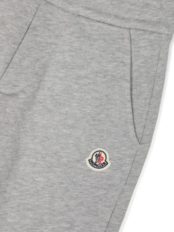 Moncler track shop pants grey