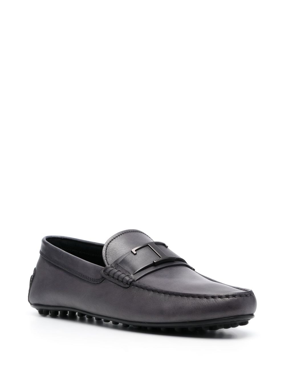 Tod's T-Timeless City leather loafers - Grijs