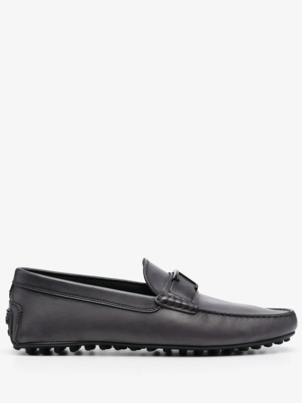 Tod's T타임리스 시티 가죽 로퍼 | 그레이 | Image 1