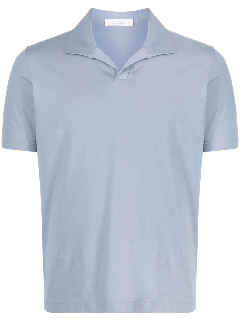 Cruciani spread-collar polo shirt