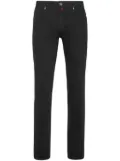Billionaire low-rise straight-leg jeans - Black