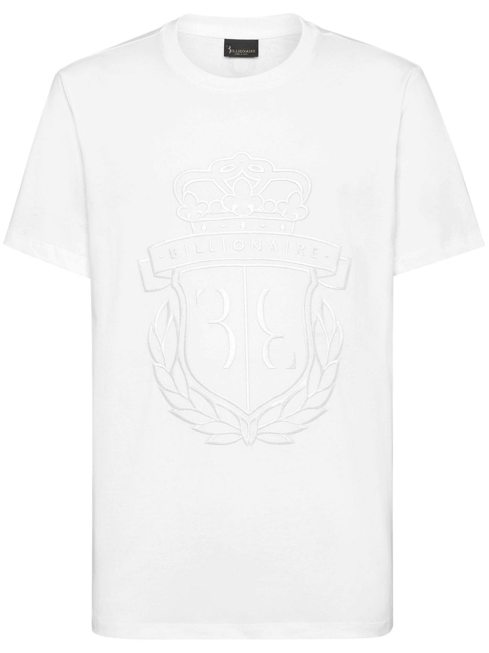 Billionaire logo-embroidered Cotton T-shirt - Farfetch