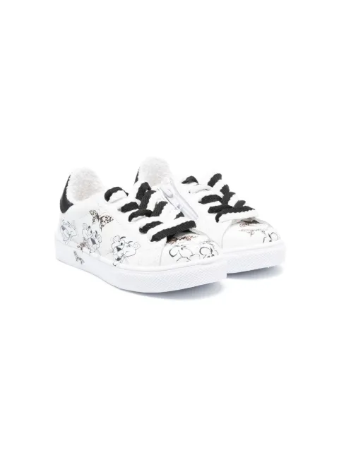 Monnalisa Pink Panther zip-up sneakers