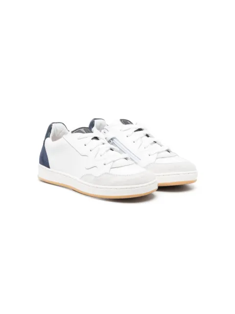 Monnalisa tenis con agujetas y paneles