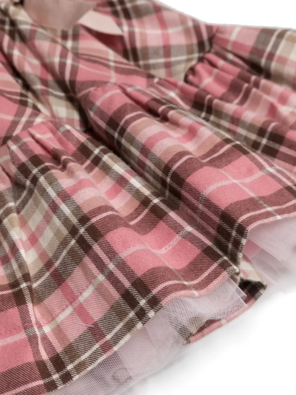 Monnalisa Jurk met print Roze
