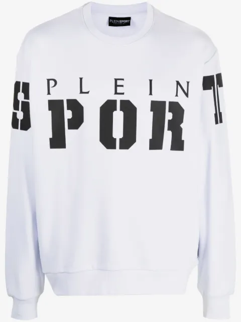 Plein Sport sudadera con logo LS estampado