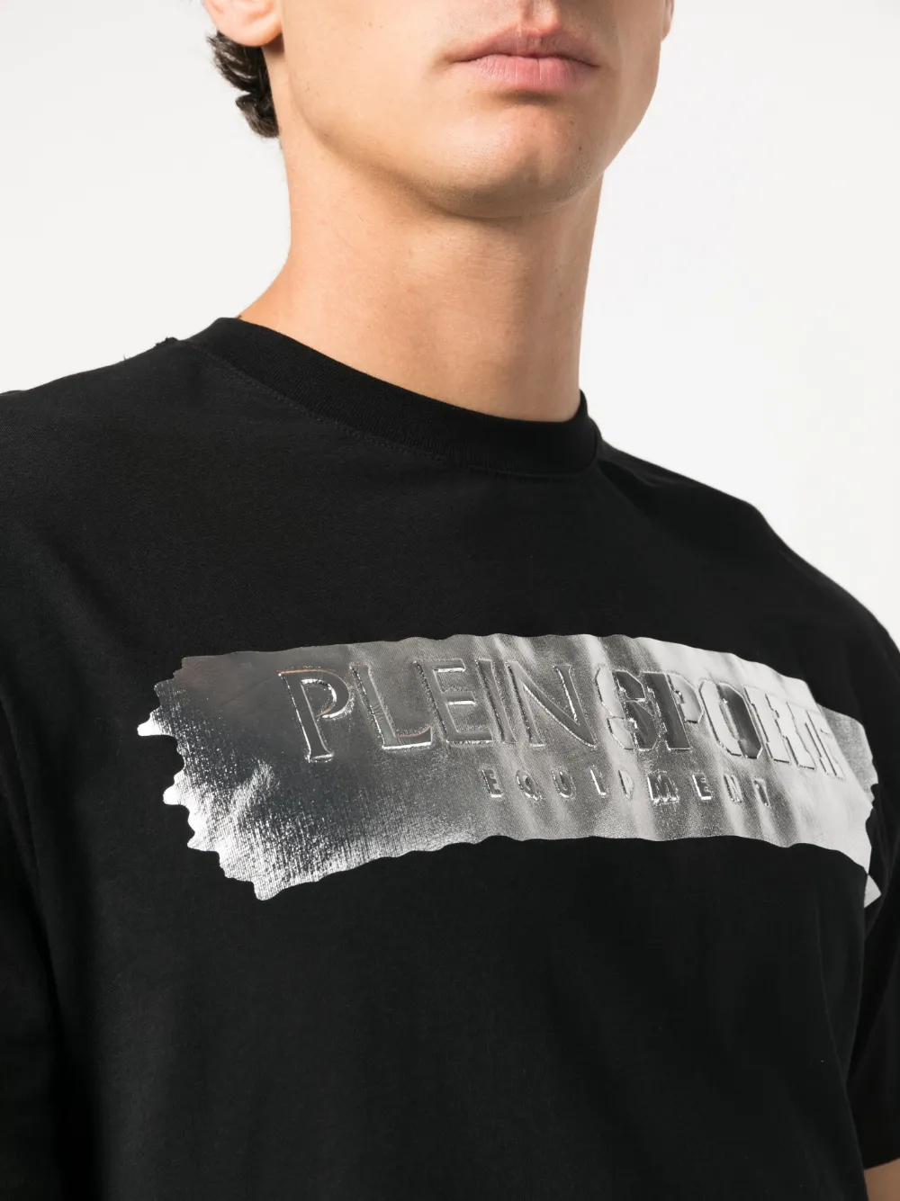 Ss Silver Brush Cotton T-Shirt