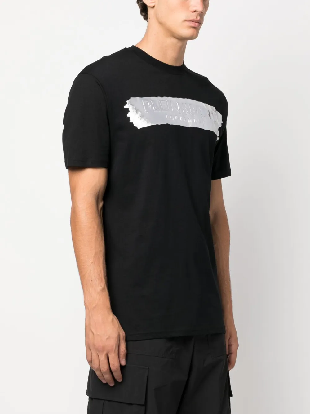 Ss Silver Brush Cotton T-Shirt