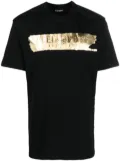 Plein Sport SS Silver Brush cotton T-shirt - Black