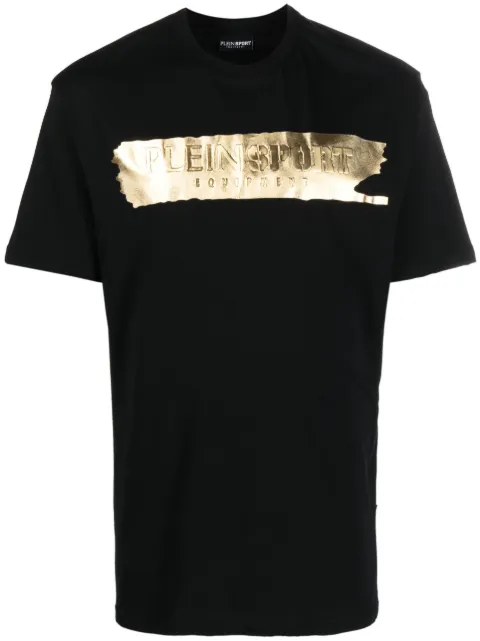 Plein Sport SS Silver Brush cotton T-shirt