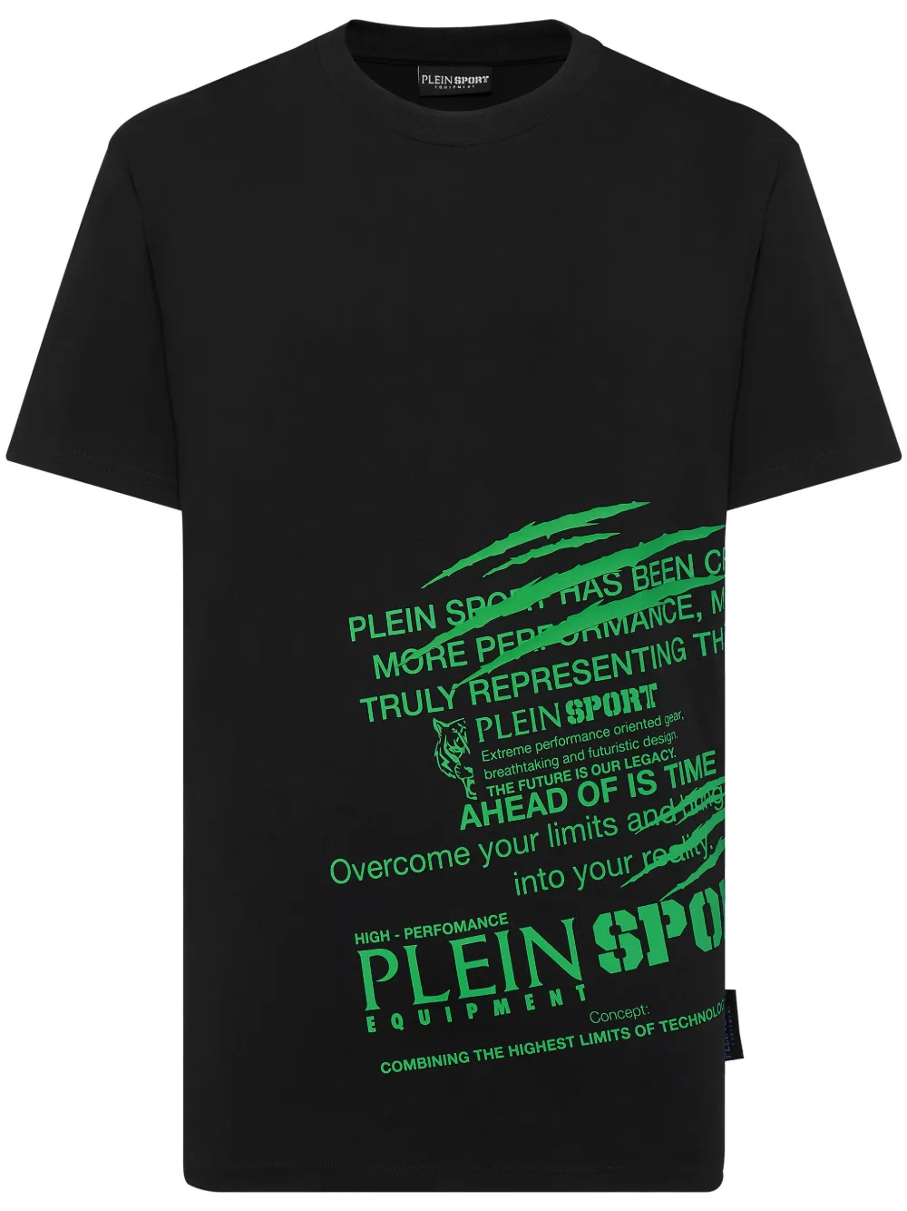 Plein Sport Lettering Tシャツ - ブラック Plein Sport Lettering Tシャツ - ブラック