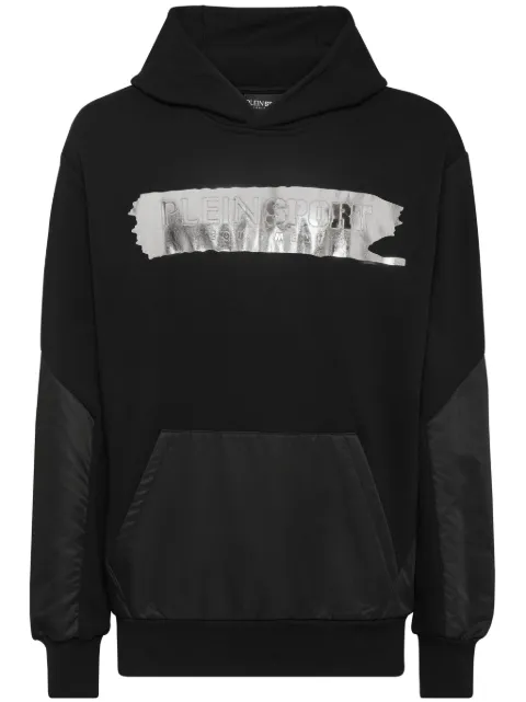 Plein Sport Hoodie mit Logo-Prägung