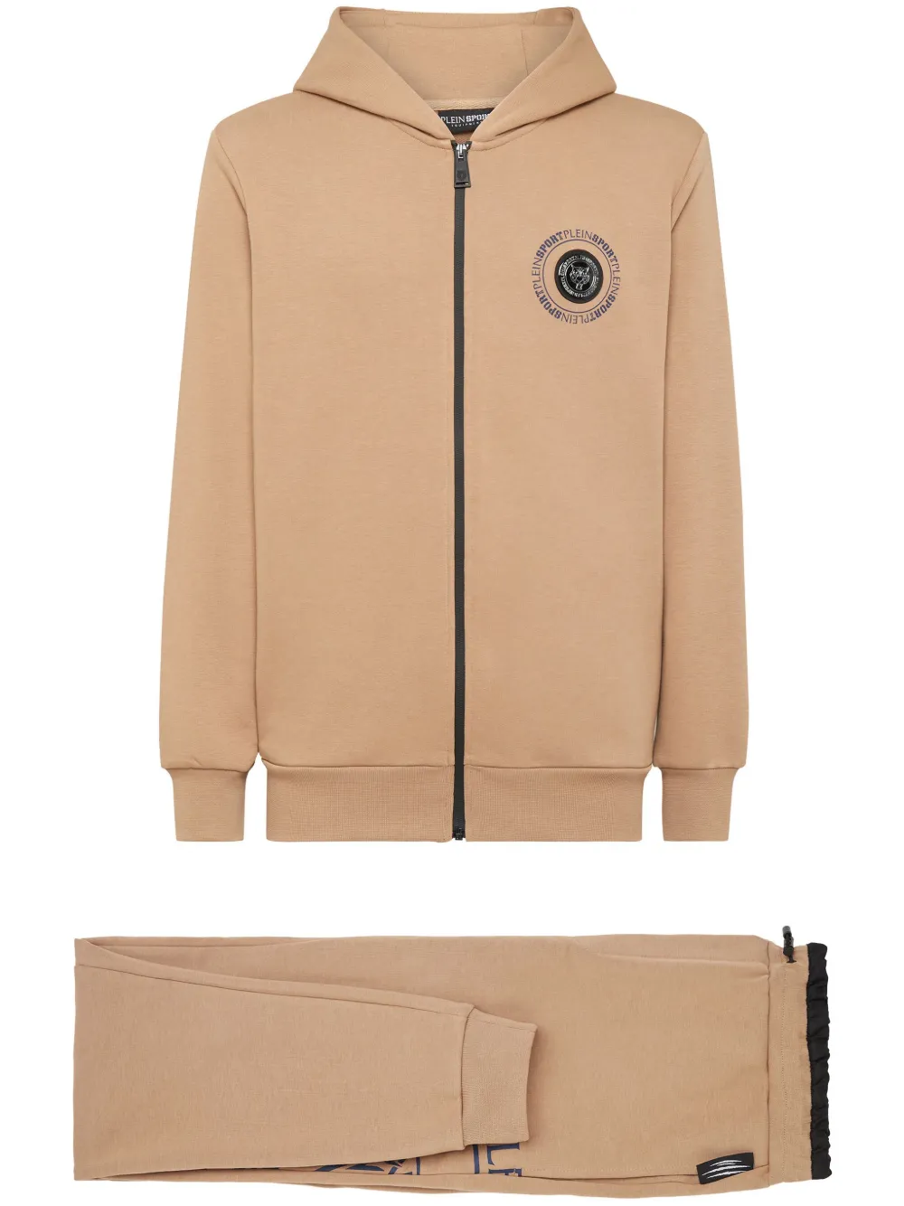 Plein Sport Tiger ロゴ トラックスーツ - ニュートラル Plein Sport Tiger ロゴ トラックスーツ - ニュートラル