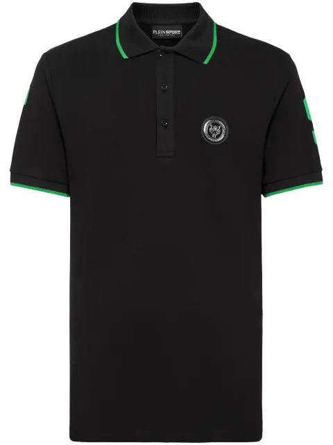 Plein Sport Poloshirt mit Logo-Patch