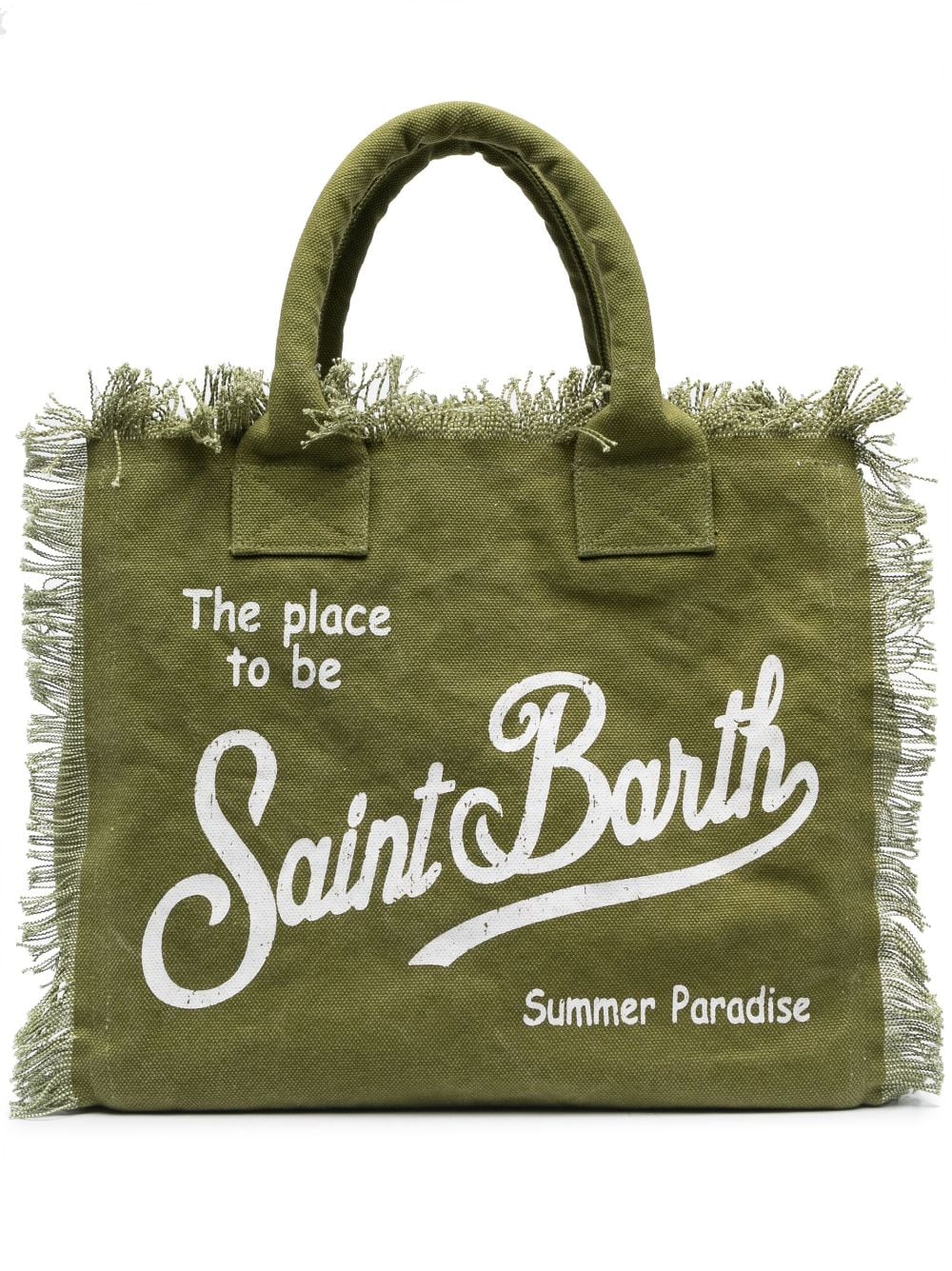MC2 Saint Barth Vanity Canvas Beach Bag - Farfetch
