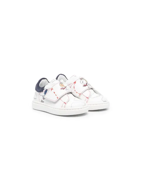 Monnalisa Snoopy graphic-print sneakers