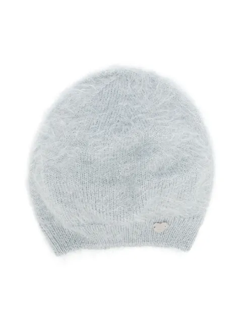 Monnalisa gorro deshilachado con dije de corazón