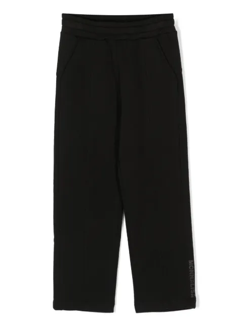 Monnalisa pantalones con pretina elástica y logo estampado