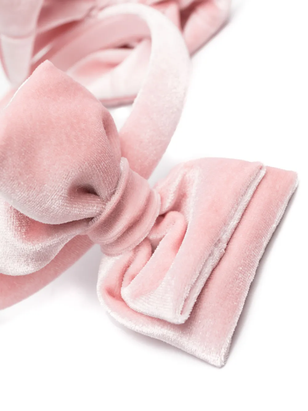 Monnalisa Bow-detail Hair Band In Pink