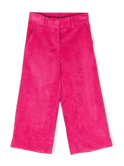 Monnalisa pantalones de pana anchos