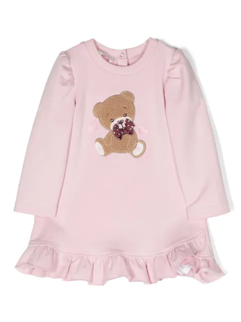 Monnalisa vestido con motivo teddy bear