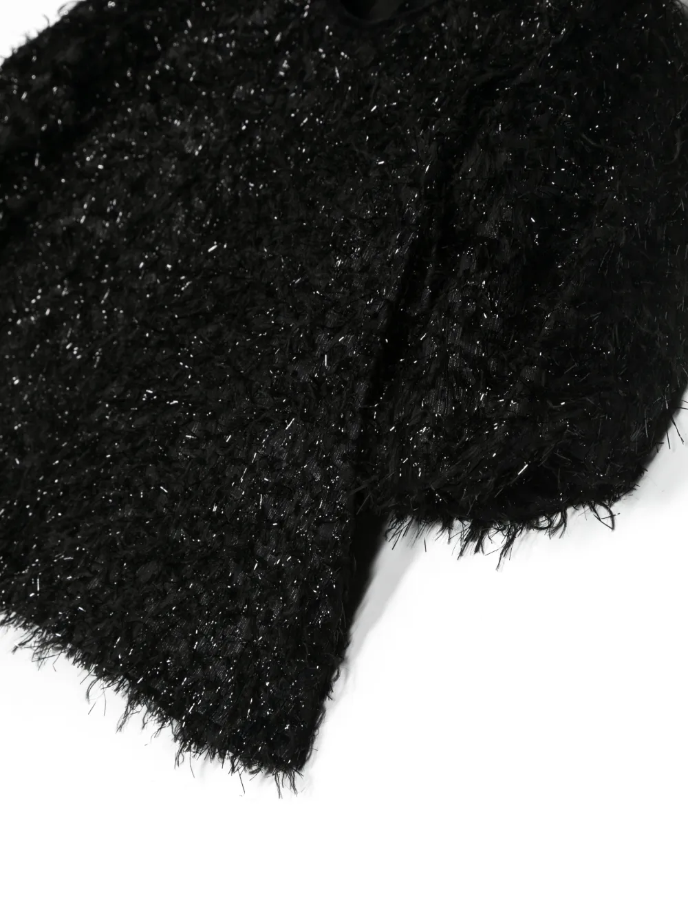 Monnalisa feather-effect short-sleeve top | Top | Image 3