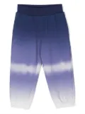 Monnalisa tie-dye elasticated-ankle trousers - Blue