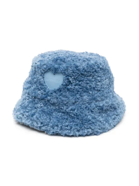 Monnalisa heart-motif bucket hat