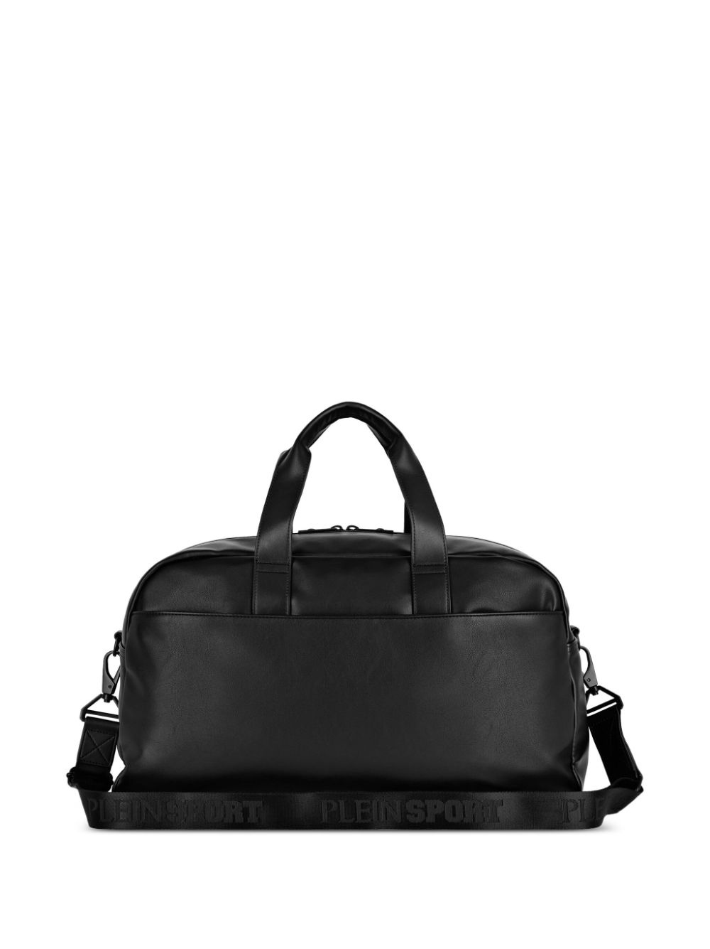 Shop Plein Sport Arizona Logo-lettering Duffle Bag In Black