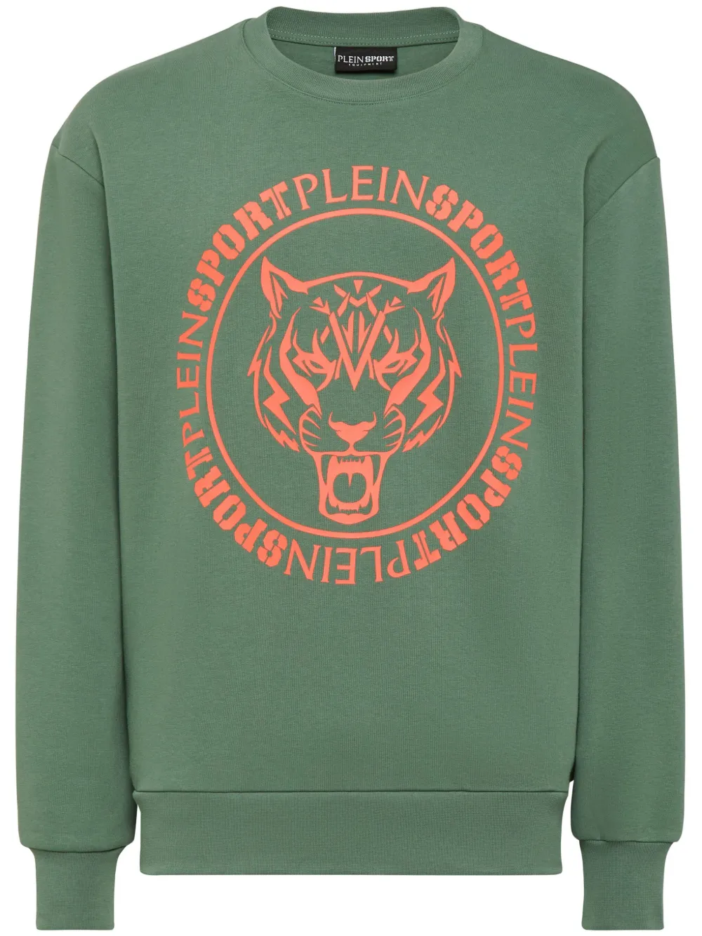 Plein Sport タイガー スウェットシャツ - グリーン Plein Sport タイガー スウェットシャツ - グリーン
