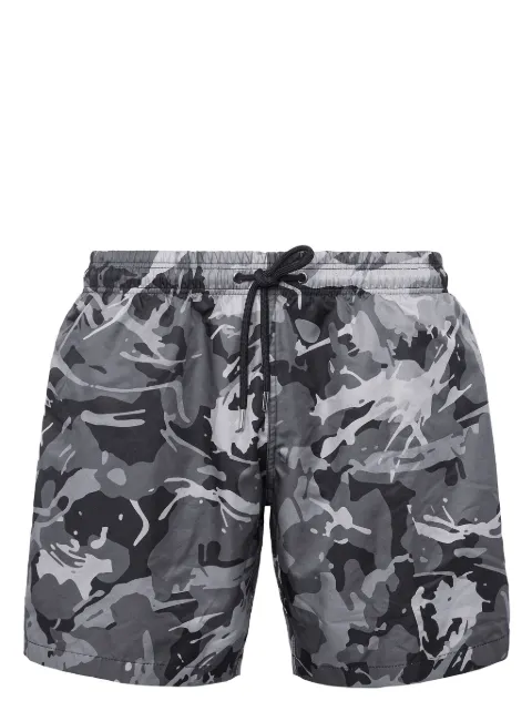Plein Sport camouflage-print swim shorts 