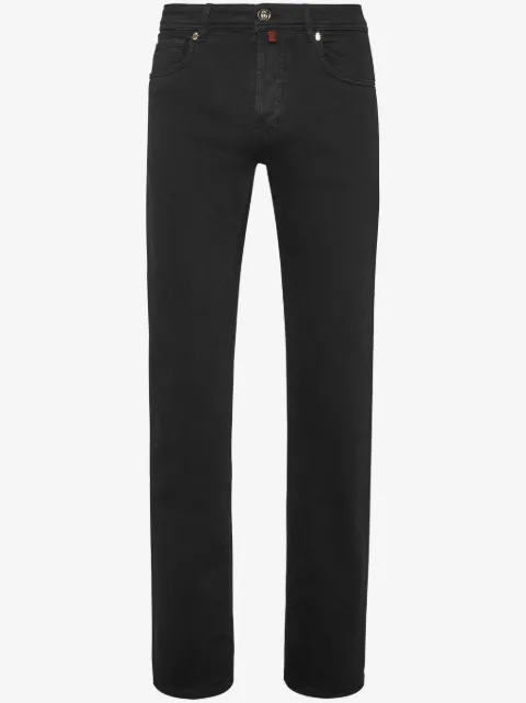 Billionaire jean droit à taille basse