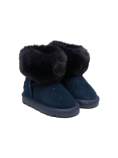 Monnalisa Stivaletti con dettaglio in shearling