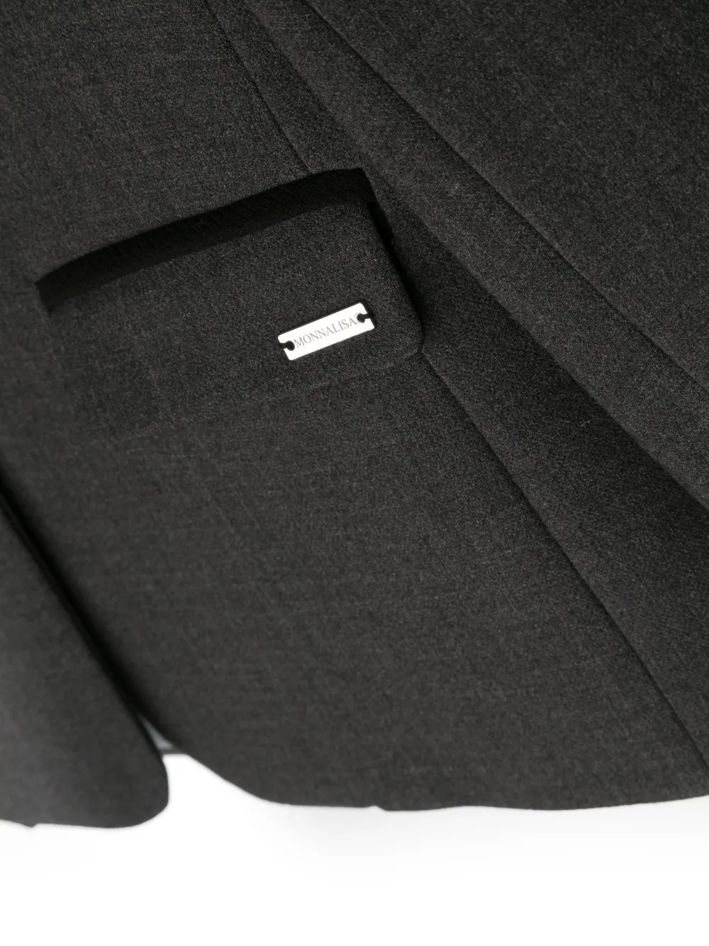 Monnalisa Blazer mit Logo-Schild | Jacken | Image 3