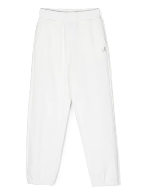 Monnalisa elasticated-waist track trousers
