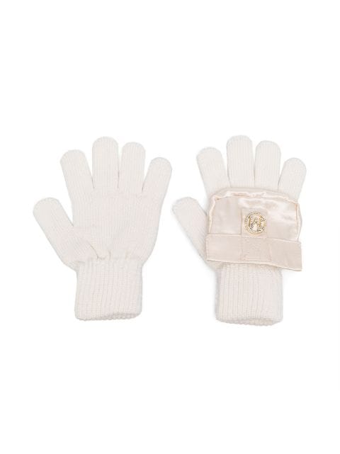 Monnalisa pouch-detail full-finger gloves