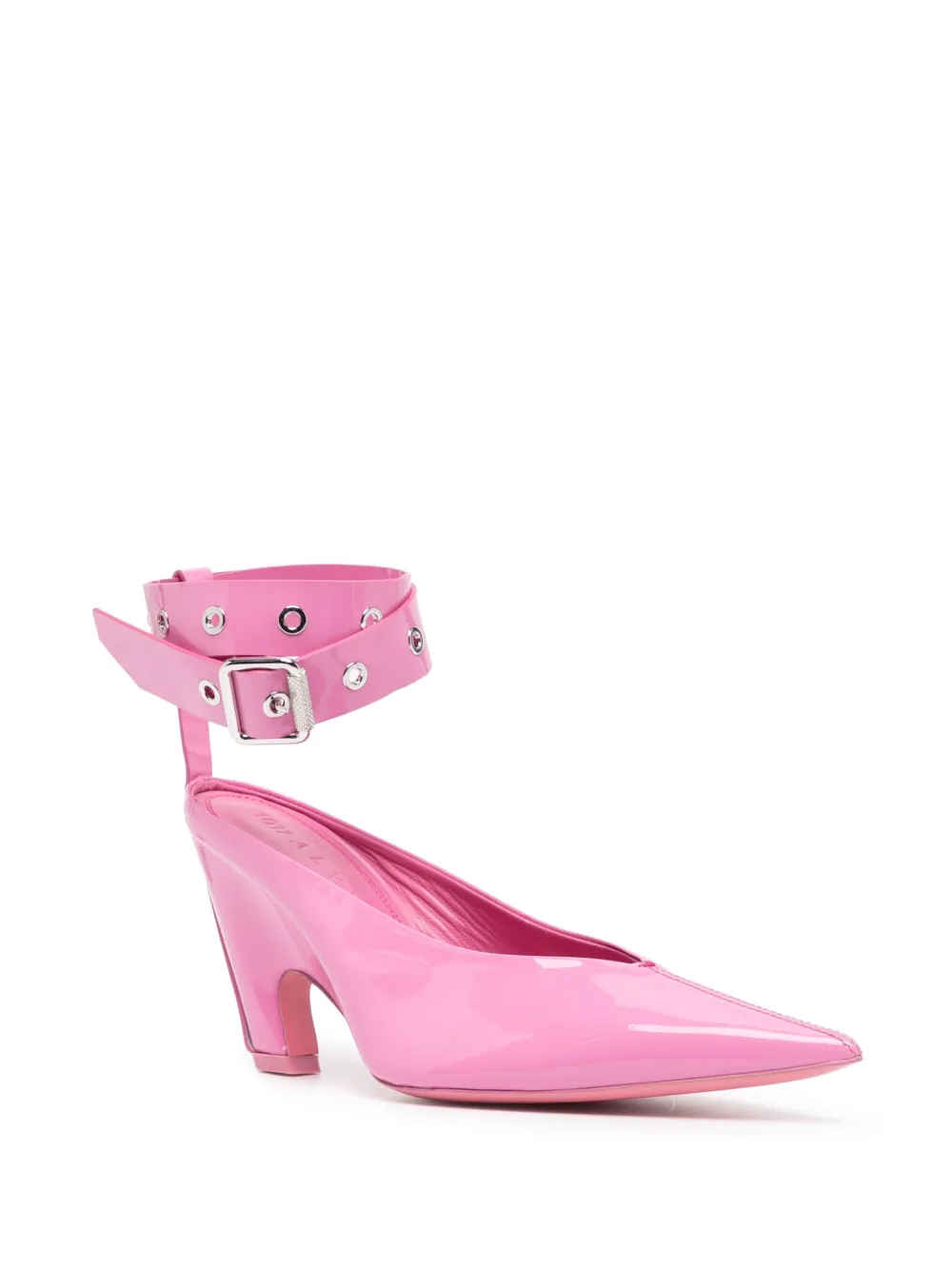 1017 ALYX 9SM 100mm pointed-toe mules - Roze