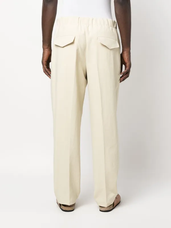 JIL SANDERイージーパンツ JIL SANDER】テーパード イージーパンツ Black 送料関税込 (Jil