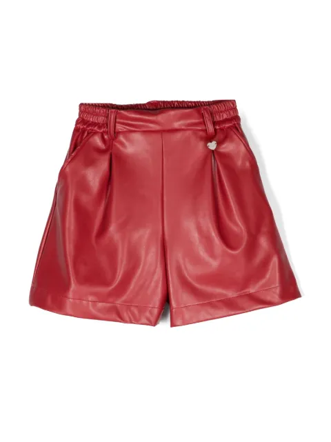 Monnalisa satin cotton shorts 