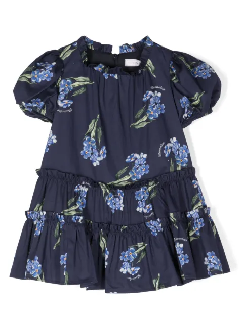 Monnalisa floral-print cotton dress