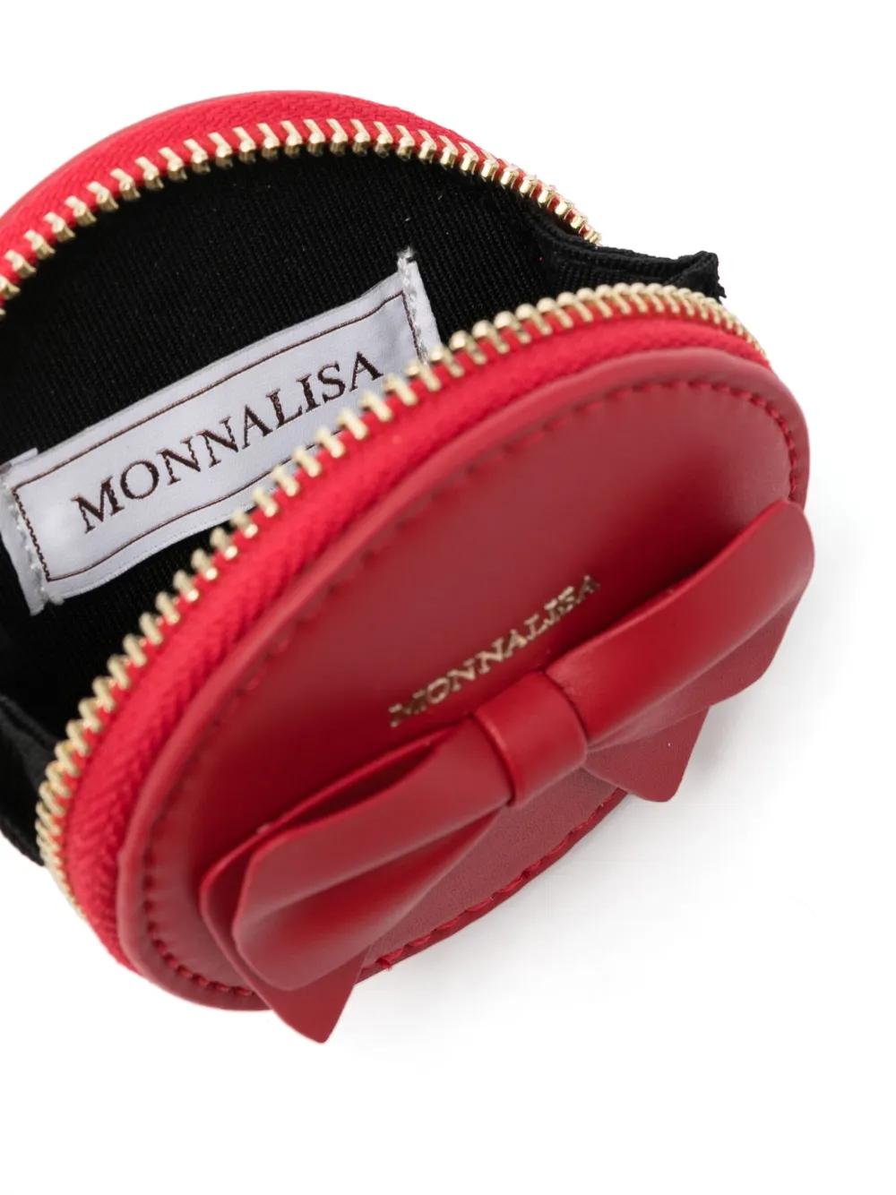 Monnalisa Leren tas Rood
