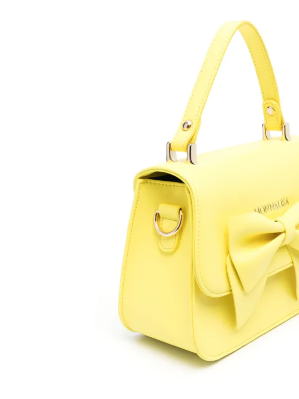 Monnalisa リボン ショルダーバッグ | イエロー | FARFETCH JP