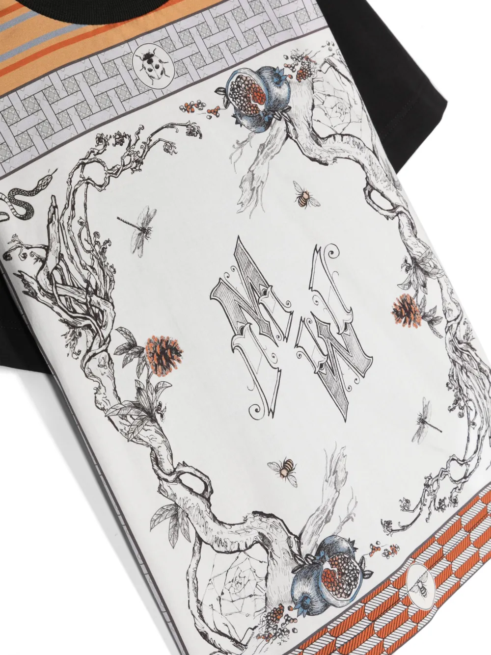 Monnalisa T-shirt met print Zwart