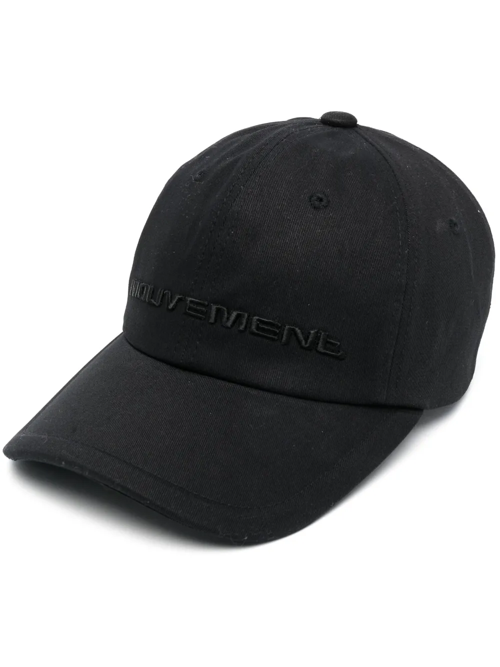 Juun.J embroidered-slogan cotton cap