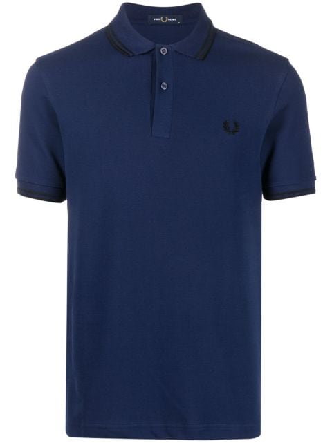 Fred Perry - logo-embroidered polo shirt