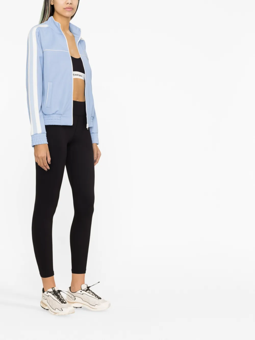 Sporty And Rich Srhwc Track Jacket In Blue