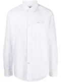 Barbour chest-pocket button-up shirt - White