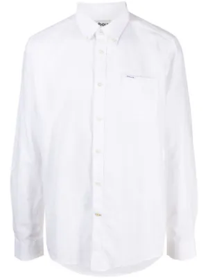 Barbour cheap shirt white